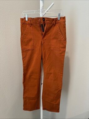 Lucky Brand Rust Orange Women's Trousers